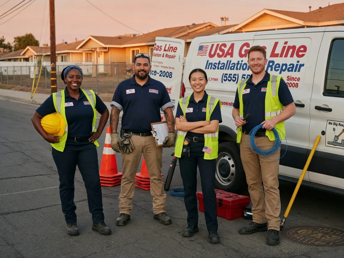 Gas Line Installation company in Saul, KY